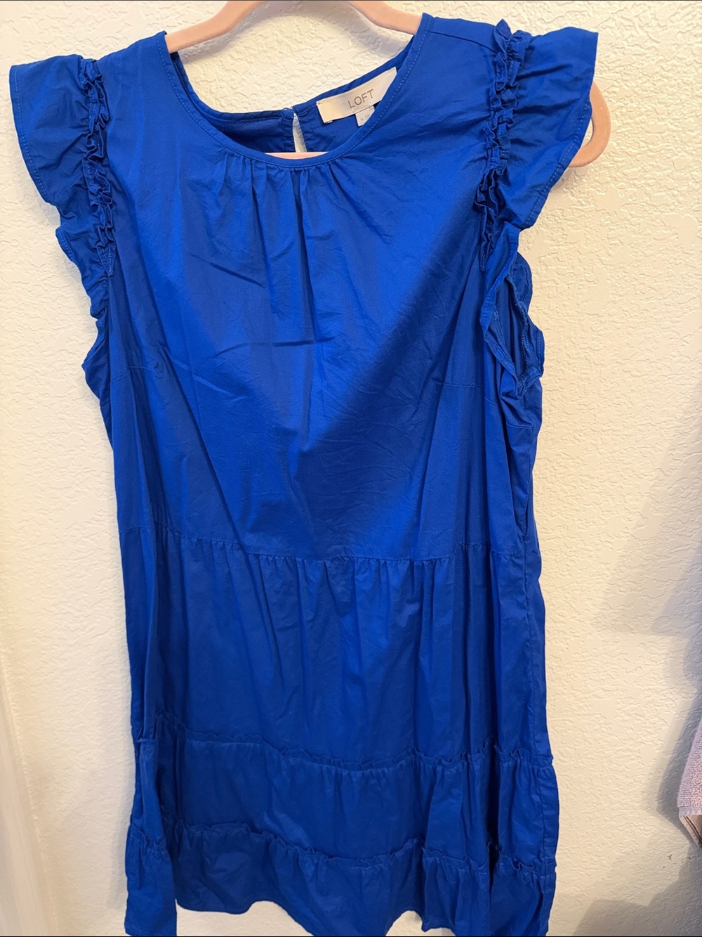 Blue dress